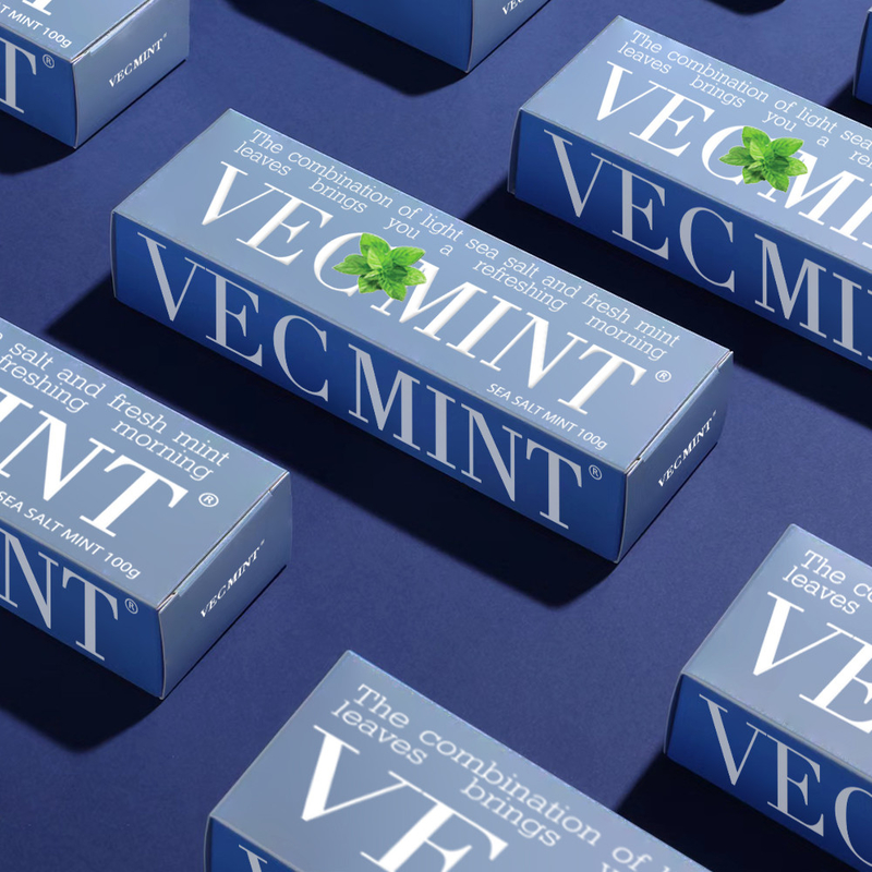 VECMINT সমুদ্র লবণ & তাজা মিন্ট টুথপেস্ট - আপনার মুখ ছেড়ে দেয় রিফ্রেশ 100g পাইকারি কারখানা