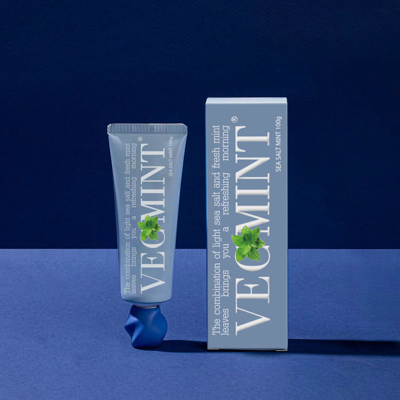 VECMINT চেরি কেক মৌখিক সতেজতা জন্য স্বাদযুক্ত টুথপেস্ট - জৈবিক প্রাকৃতিক উপাদান 100g পাইকারি কারখানা কাস্টম ডেলিভারি