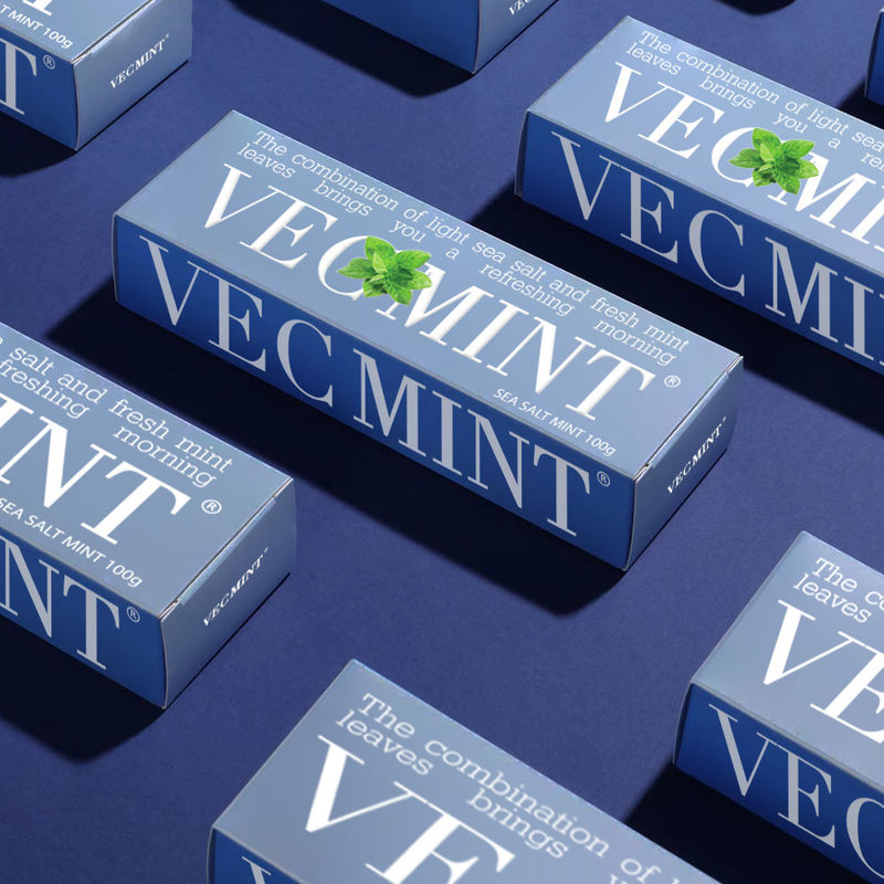 VECMINT চেরি কেক মৌখিক সতেজতা জন্য স্বাদযুক্ত টুথপেস্ট - জৈবিক প্রাকৃতিক উপাদান 100g পাইকারি কারখানা কাস্টম ডেলিভারি