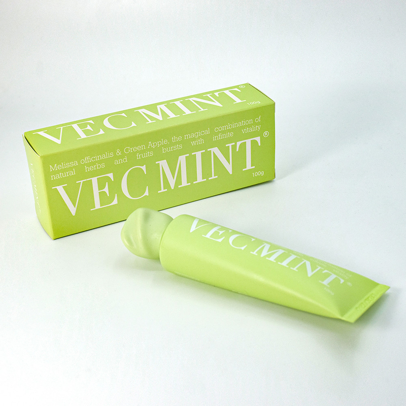 VECMINT ১০০ গ্রাম টুথপেস্ট: জাদুকরী প্রাকৃতিক ভেষজ ও ফল (মেলিসা অফিসিনালিস ও গ্রিন অ্যাপল) দিয়ে মৌখিক প্রাণশক্তি মুক্ত করুন