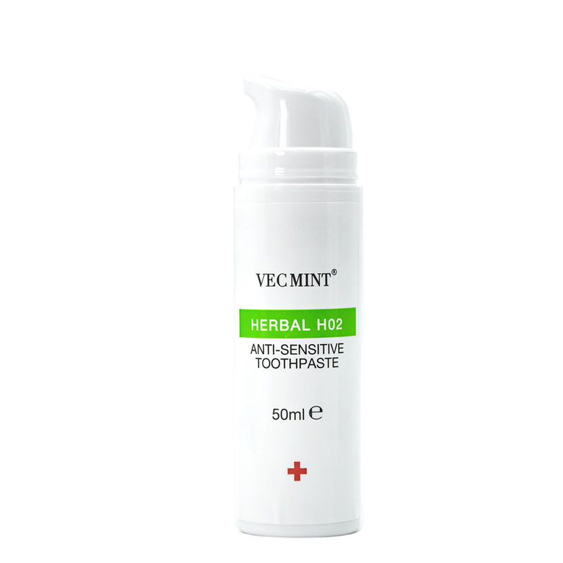 VECMINT Herbal H01 Whitening Toothpaste 50ml Herbal Formula for Teeth Whitening Intelligent Herbal Extract স্মার্ট সৌন্দর্য পুনর্নবীকরণ