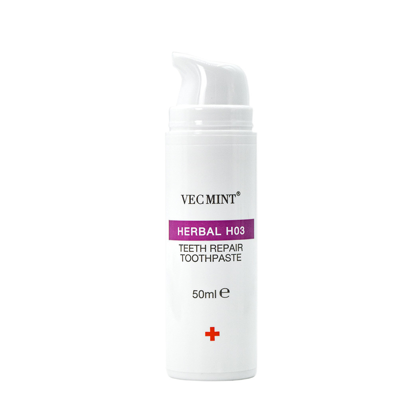 নতুন প্রাপ্তি VECMINT Herbal H03 দাঁত মেরামত দাঁত প্যাস্ট - 50ml, আপনার দাঁত স্বাভাবিকভাবে পুনরুদ্ধার