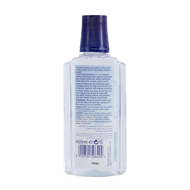ধূমপায়ীদের শ্বাসের জন্য মিন্ট ফ্লেভার 400ml অ্যান্টিব্যাকটেরিয়াল অ্যান্টিফাঙ্গাল ওরাল কেয়ার মাউথওয়াশ